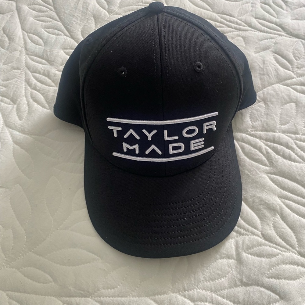 Taylor Made Black Golf Hat
